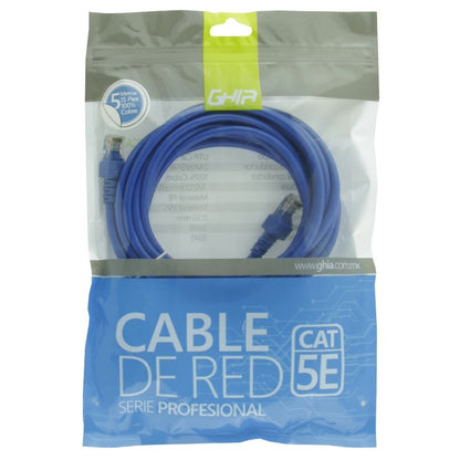 CABLE DE RED UTP (ETHERNET) CAT 5e